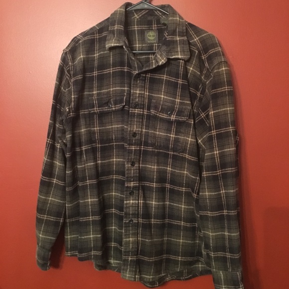 timberland flannel jacket